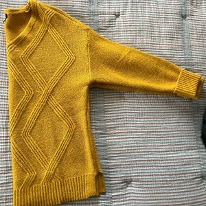 Yellow Knit Sweater